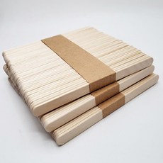 나무스틱 일회용 조이 나무막대 50개입 아이스크림 하드 커피스틱 15CM, 1개