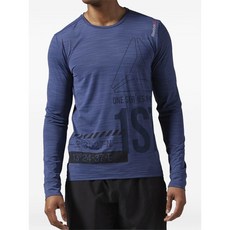 리복 긴소매 러닝 티셔츠