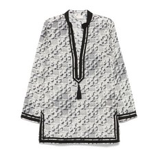 토리 버치 프린트 튜닉