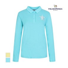 팜스프링스 여성 심플 카라티셔츠_STSL221214 1080971