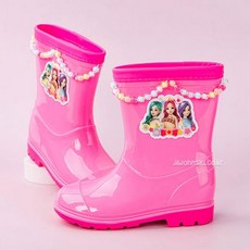 시크릿쥬쥬 비즈 아동장화 B1 여아 어린이 레인부츠