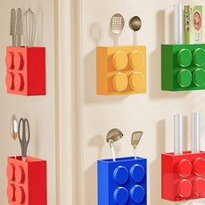 대박제품 자석 수납함 냉장고부착자석수납함, 옐로우