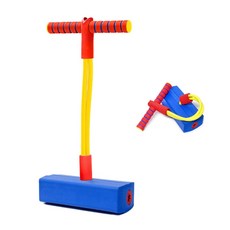 스폰지 점핑 스틱 어린이 점프 성장판자극 운동기구, 프로그 스카이콩콩 핑크, 1개