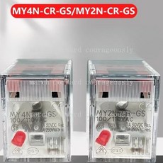 오므론 릴레이용 새 제품: MY2N-CR-J AC110, 12   MY4IN-GS-R AC110