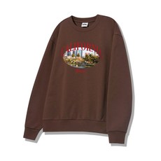 리브레너 DTF 켈리포니아 비치 스웻셔츠 브라운
