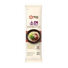 백설 소면, 200g, 3개