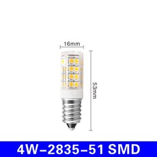 2 개/몫 3W 4W 5W 7W E14 LED 전구 램프 220V 240V 미니 옥수수 빛 2835SMD 360 빔 각도 할로겐 샹들리에 조명 교체, 1개, 02 4W