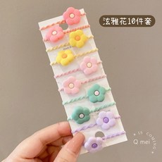 Q mei 兒童髮繩 可愛水果動物造型 兒童髮飾