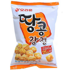 오리온 땅콩강정, 80g, 12개