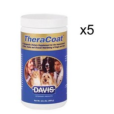데이비스 테라코트 454g 강아지 피부 모발 영양 피모개선 454g 5팩