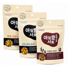 아침애 수제사료200g x 3개세트, 200g, 소+닭+오리+양, 3개
