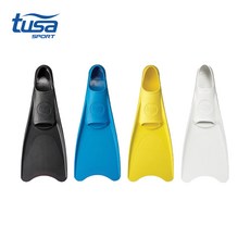 투사 리드투어 UF-1202 스노쿨링 고무 오리발 미들핀, BL