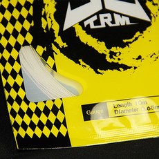 XTRM極限 方程式 羽球線 球拍線XIC-D001, 白色, 1個