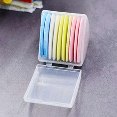 수선 재단 초크 10P 케이스 재봉 삼각 분필 쵸크, 1개, 10P(1세트)