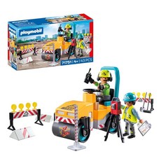 PLAYMOBIL 도로 건설 현장 놀이 세트 71751