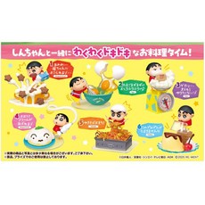 Re-ment 蠟筆小新 料理小幫手 刺激的烹飪時光 中盒6入, 1個