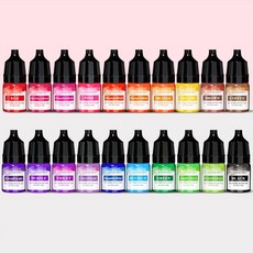 고농축 캔들 염료 20색 5ml 양초 비누 색소 DIY 재료, 1.Red