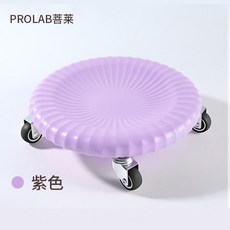 그릿업 요가 슬라이딩 런지 패드 테스 플레이트 보드 슬라이드 블루 홀로우 원형 기본, 퍼플 만능 바퀴, 단일 모델