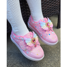 FROMBEBE 레미 스타 레인보우 날개 LED 운동화