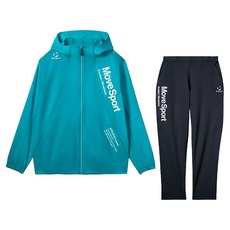 DESCENTE 迪桑特 男女通用 交叉風格 Move Sports 訓練服夾克 & 長褲 ST6SJK20M-ST6SPZ20M