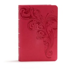 (영문도서) KJV Large Print Compact Reference Bible Pink Leathertouch Imitation Leather, Holman Bibles, English, 9781535935746
