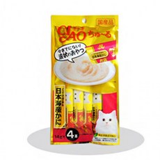 4SC-76 챠오츄르 (닭가슴살+일본해산 게) 14g X 4본 lif*5570xU, 1개, 혼합맛(닭가슴살/게살)