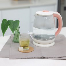 키친아트 허브 유리 전기포트, KK-1809G