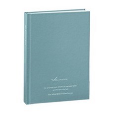 아이코닉 수베니어 B6 라인 줄 유선 하드커버 양장노트, 05 IndieBlud(인디블루), 1개