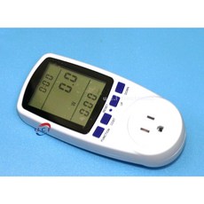 UCI電子 大屏功率計 智慧計費電錶 110V 電量計量插座, 1個