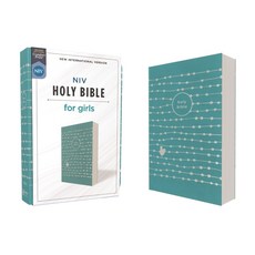 Niv Holy Bible for Girls Soft Touch Edition Leathersoft Teal Comfort Print Imitation Leather, Zonderkidz