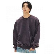 브랜드정품 소버먼트 SOVERMENT 950G 컷 블리치 맨투맨-에시드 스톤- 235948