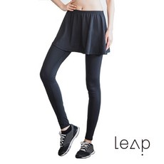 LEAP 運動褲裙 兩件式機能遮臀 緊身褲裙 S/M/L/XL