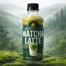 칠성)실론티말차라떼340ml, 24개, 340ml