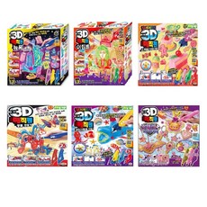 미미월드 3D매직펜 6종 세트 뉴욕 이집트 스위트티저트 동물만들기 바다동물 주얼리디자이너, 1개, 단품