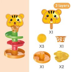 몬테소리 장난감 아기 0 12 24 36 개월 트랙 롤링 볼 푸시 팝 슬라이딩 어린이를위한 조기 교육 어린이 감각 288360