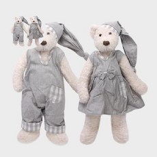 (한정) 파자마 곰인형 애착인형 - 45cm, 바지, 바지