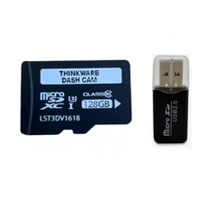 아이나비 정품 블랙박스 메모리카드 128GB 카드리더기 세트, 1개