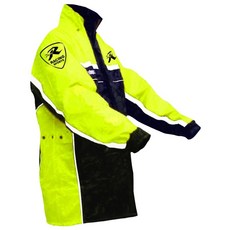 tender 天德牌 雨衣 R6, 5秒穿脫設計, YKK防水拉鍊, 4色可選, XL, 黃色