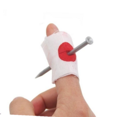 할로윈 손가락 트릭 해골 가짜피 만우절 호러 공포 마술, 할로윈 손가락트릭