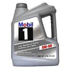 【易油網】MOBIL 1 5W50全合成機油 SN級 大/小容量綜合賣場 高階長效機油, 1個, 1AG(3.78L)