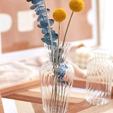 유리꽃병 유리화병 투명화병 엔틱 조화, 본상품