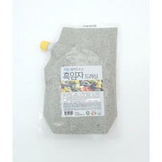 [본초소스] 저당샐러드소스 저당드레싱 흑임자드레싱, 1개, 1.2kg