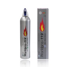 동성바텍 휴대용 소화기 가정용 차량용 460g(360ml) Worldpro-119, 회색, 1개