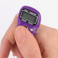 제이앤디디자인 손가락 계수기 카운터계수기, 랜덤발송, 1개