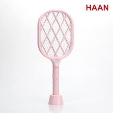 한경희생활과학 충전식 전기 모기채, 러블리 핑크