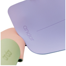 안다르 릴렉스 에어소프트 요가매트, 1개, 파스텔민트