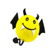 [MS-TECH] 차량용 안테나 장식용품 안테나볼, 롱타입 노랑박쥐