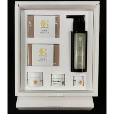 左手香爺爺 清潔保健組禮盒 (萬靈膏+洗手液+手工皂) 中秋節禮盒 草本呵護, 1個