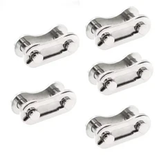 5pair 1/6/7/8/9/10/11/12 속도 자전거 체인 커넥터 잠금 장치 빠른 링크 도로 버클 조인트 마스터 사이클, 02 1 Speed