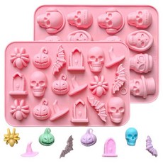 발렌타인 실리콘 몰드 핑크 하트 초콜릿 3가지 유형의 다양한 패턴 디자인 재사용 가능한 10칸 논스틱 베이킹 캔디 푸딩 젤리 제작용, 스타일 6